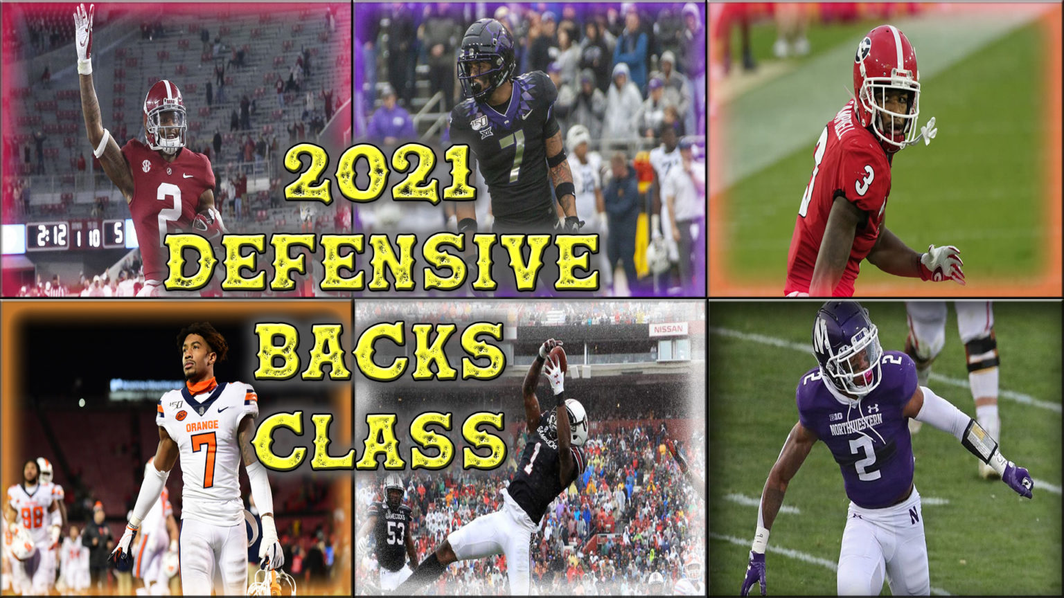 NFL 2021 Draft Preview Defensive Backs Spectator Sporting